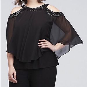 Beaded two piece pants set